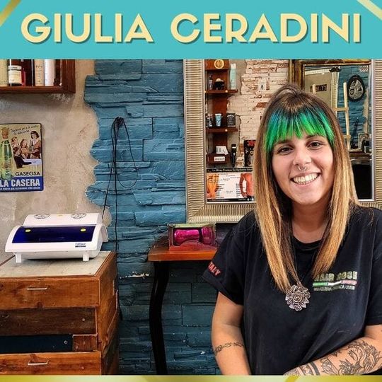 Giulia Ceradini peluquera