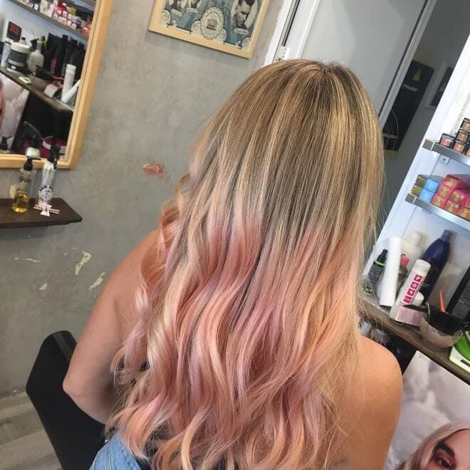 Balayage rosa